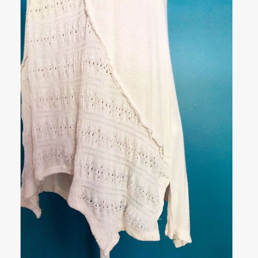 Knox Rose Cream Bronze Embellished Tunic Tank - Picture 5 of 7